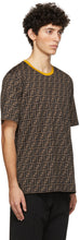 Fendi Brown 'Forever Fendi' T-Shirt