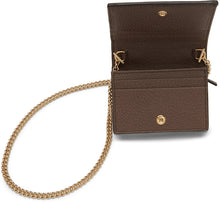 Gucci Brown GG Supreme Ophidia Chain Wallet Bag