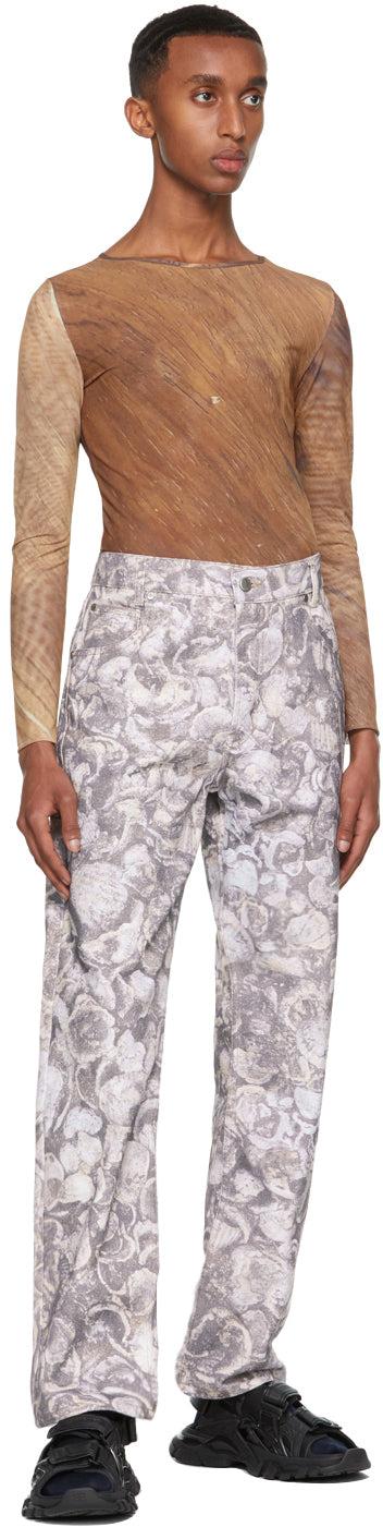 Serapis Brown 'In This Earthly Tent We Groan' Tech Long Sleeve T-Shirt