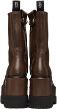 R13 Brown Medium Platform Boots