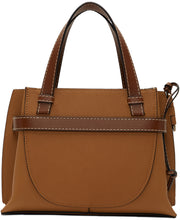 Loewe Brown Mini Gate Top Handle Bag