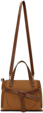 Loewe Brown Mini Gate Top Handle Bag - Sac de poignée supérieure de la porte Mini Brown Brown - Loewe 갈색 미니 게이트 탑 핸들 백