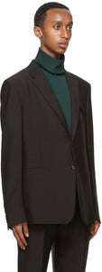 Bottega Veneta Brown Mohair Blazer