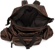 Bottega Veneta Brown Satin Backpack