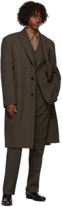 Lemaire Brown Suit Coat