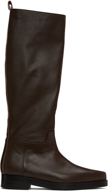 LOW CLASSIC Brown Western Long Boots