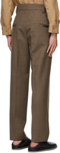 Fear of God Brown Wool Double Pleated Trousers