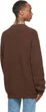 Gucci Brown Wool Oversized Sweater