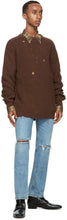 Gucci Brown Wool Oversized Sweater