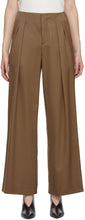 Julia Jentzsch Brown Wool Xander Trousers