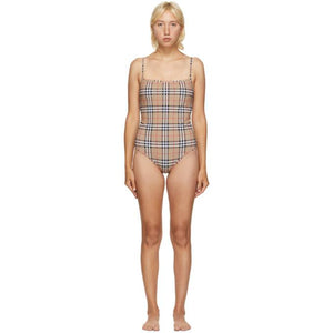 Burberry Beige Delia One Piece