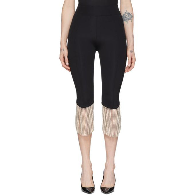 Burberry Black Charente Biker Shorts