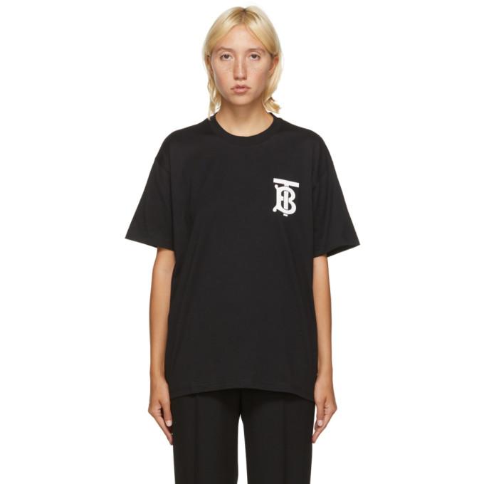 Burberry Black Emerson T-Shirt