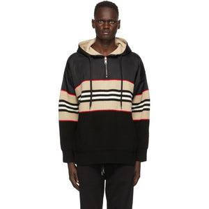 Burberry Black Harbridge Hoodie