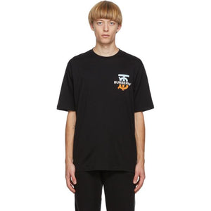 Burberry Black Monogram Ganther T-Shirt – BlackSkinny