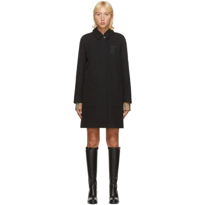 Burberry Black Sansend Trench Coat