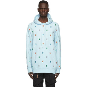 Burberry Blue Kreptston Hoodie