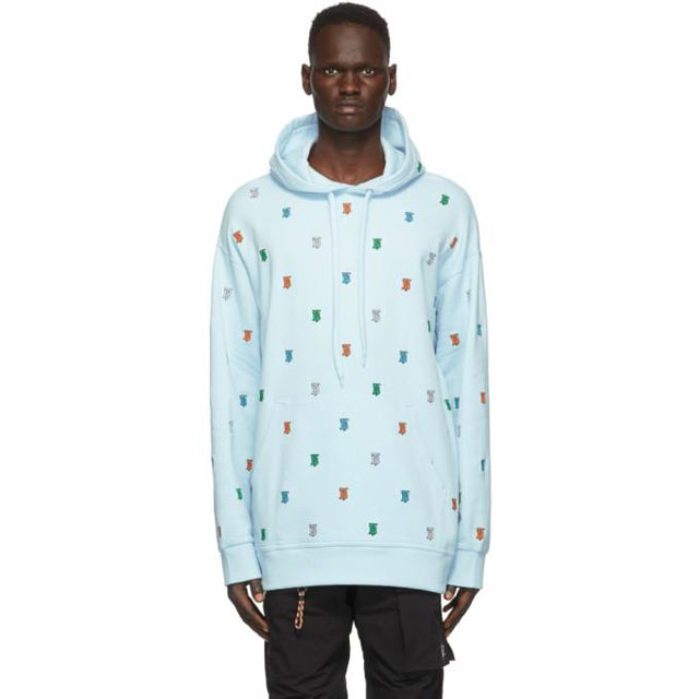 Burberry Blue Kreptston Hoodie