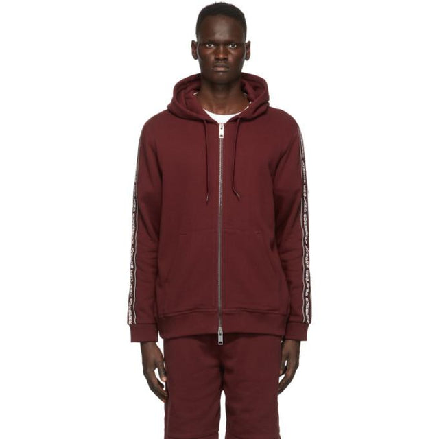 Burberry Burgundy Siren Hoodie