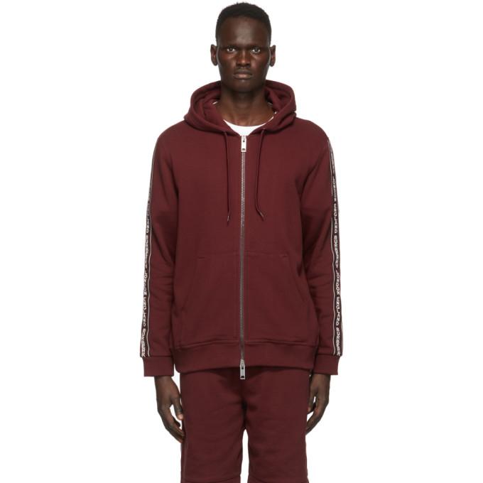 Burberry Burgundy Siren Hoodie