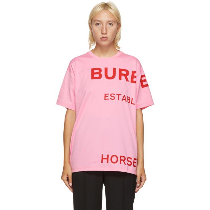 Burberry Pink Carrick T-Shirt