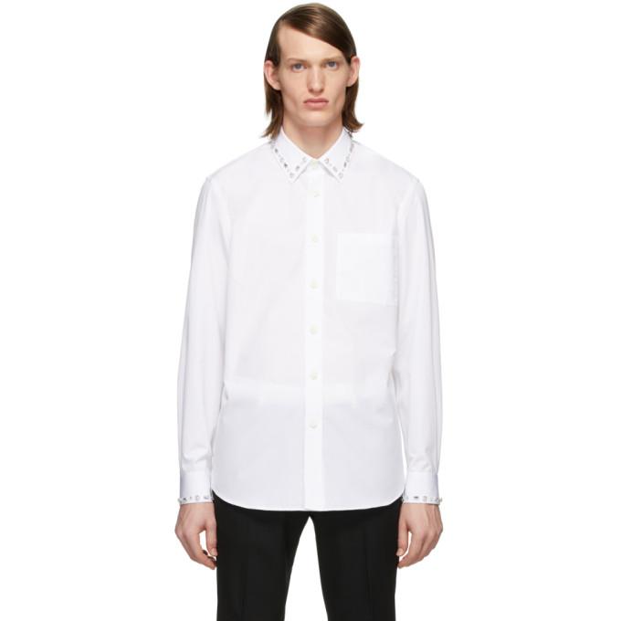 Burberry SSENSE Exclusive White Oxford Shirt
