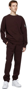 Helmut Lang Burgundy Patch Sweatshirt