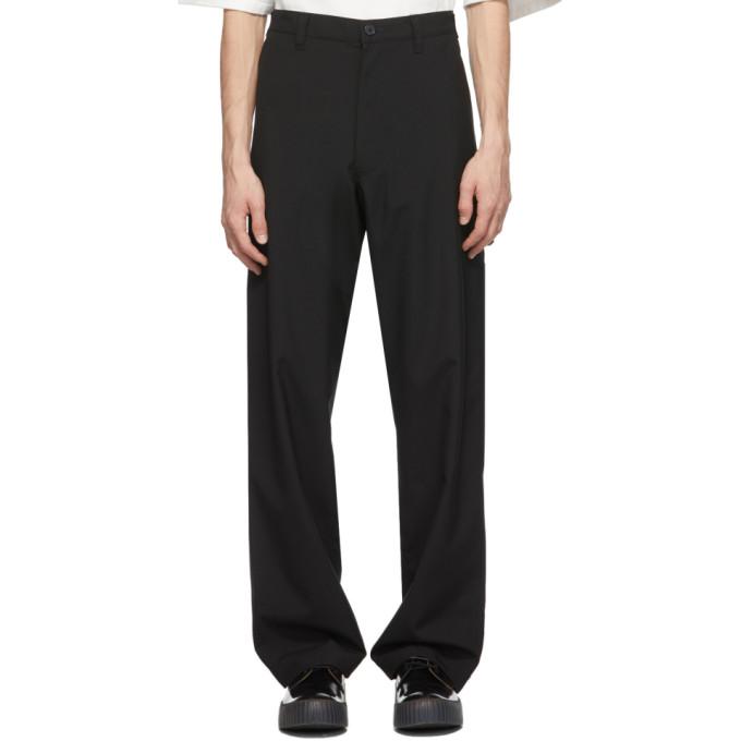 Camiel Fortgens Black Cotton Worker Pants – BlackSkinny