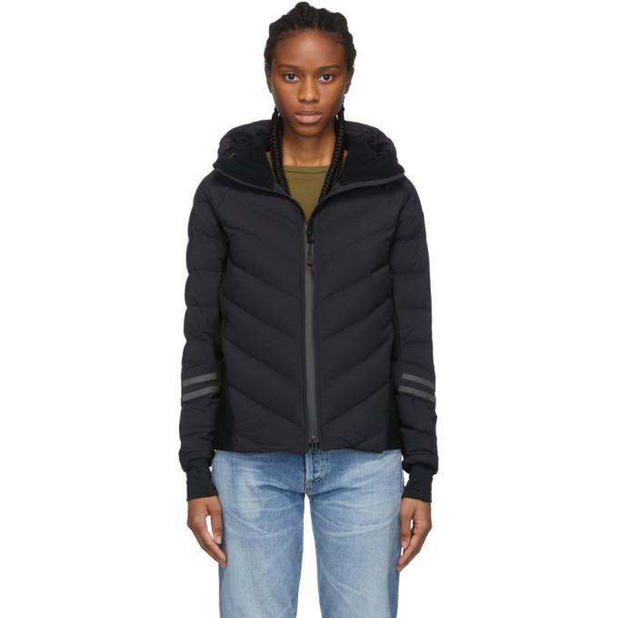 Canada Goose Black Black Label Hybridge Bomber Jacket