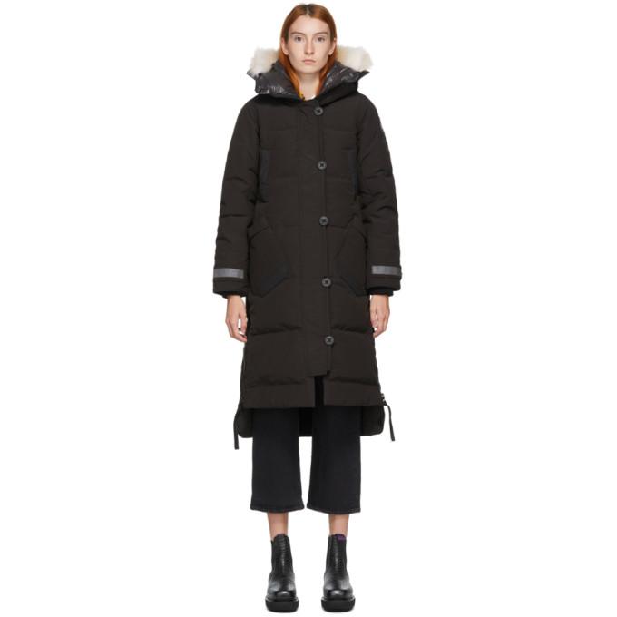 Canada Goose Black Down Black Label Aldridge Parka