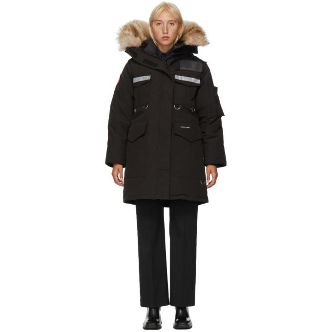 Canada Goose Black Down Resolute Parka