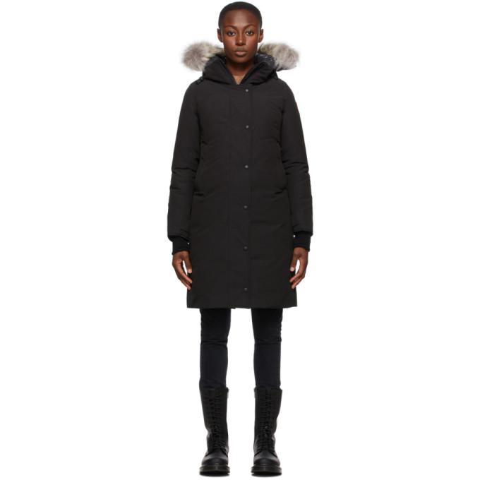 Canada Goose Black Down Sherbrooke Parka