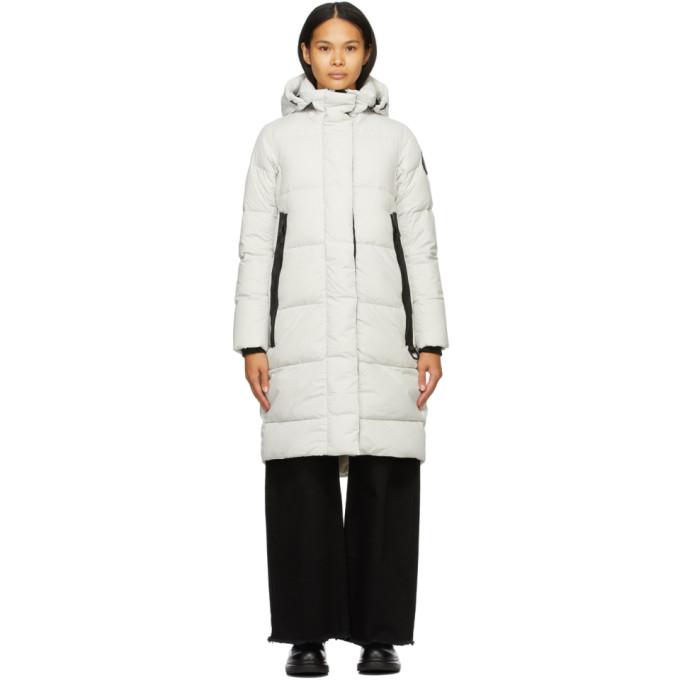 Canada Goose Grey Down Ã¢Â€Â˜Black LabelÃ¢Â€Â™ Byward Parka