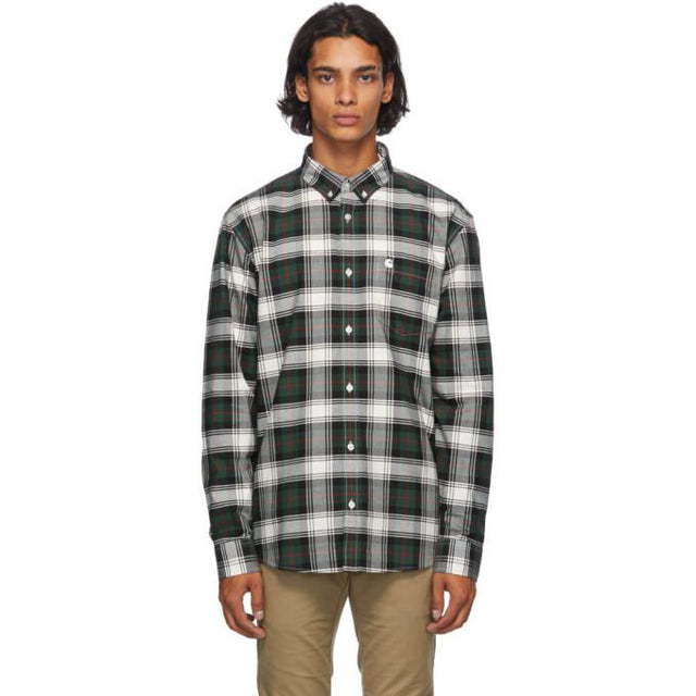 Carhartt Work In Progress Green Steen Shirt
