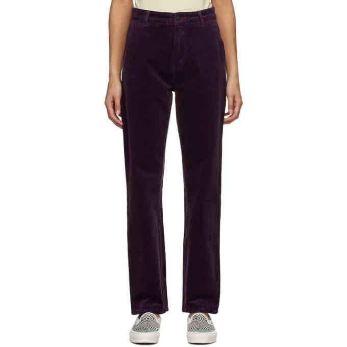 Carhartt Work In Progress Purple Pierce Trousers