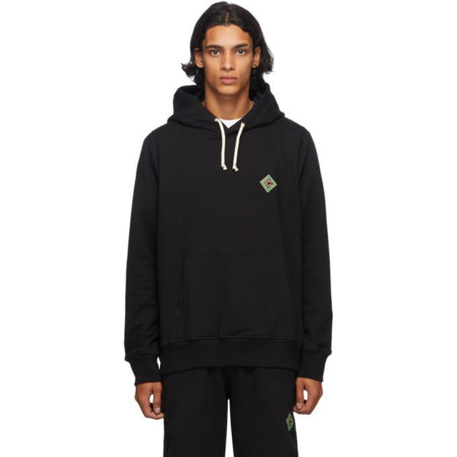 Casablanca Black Antique Logo Hoodie