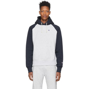 Champion script hoodie 2025 navy