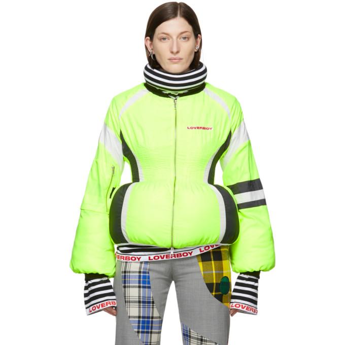 Charles Jeffrey Loverboy Yellow Tendonitis Bomber Jacket