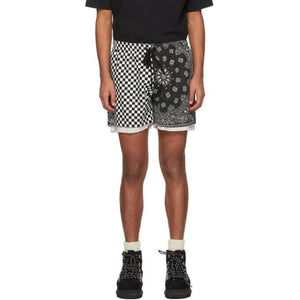 Children of the Discordance Black Bandana and Check Shorts