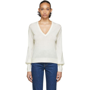 Chloe Off-White Wool Sweater