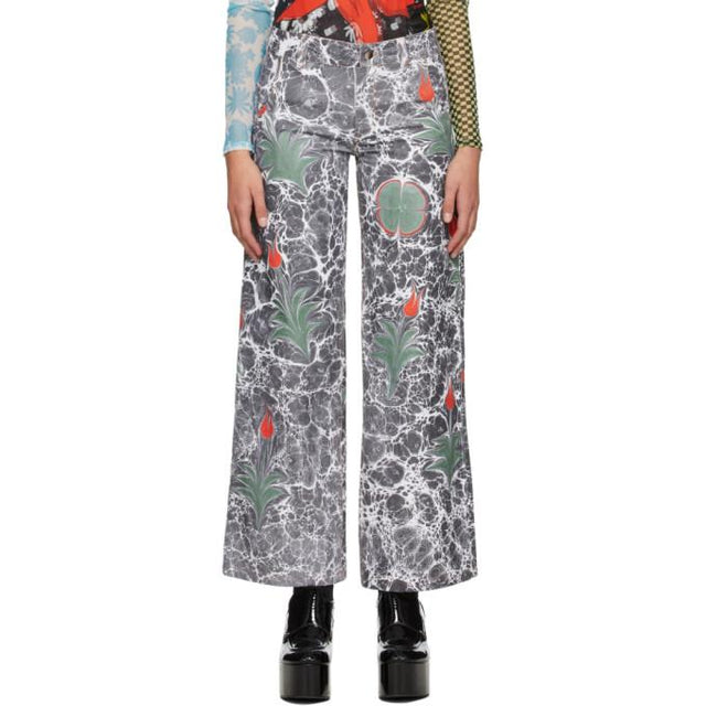 Chopova Lowena Grey Ebrulee Jeans