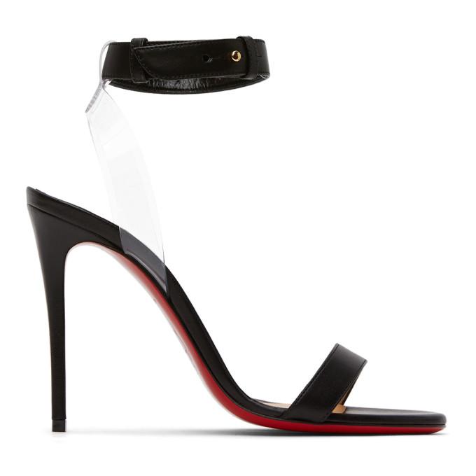 Christian Louboutin Black Jonatina 100 Sandals