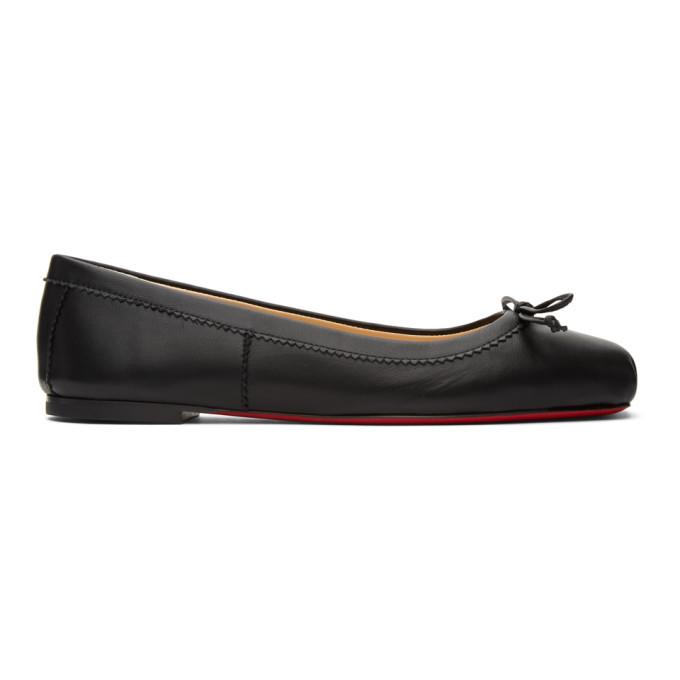 Christian Louboutin Black Mamadrague Ballerina Flats