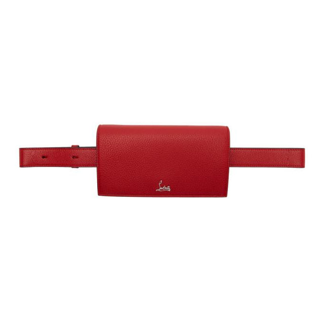 Christian Louboutin Red Boudoir Chain Belt Bag