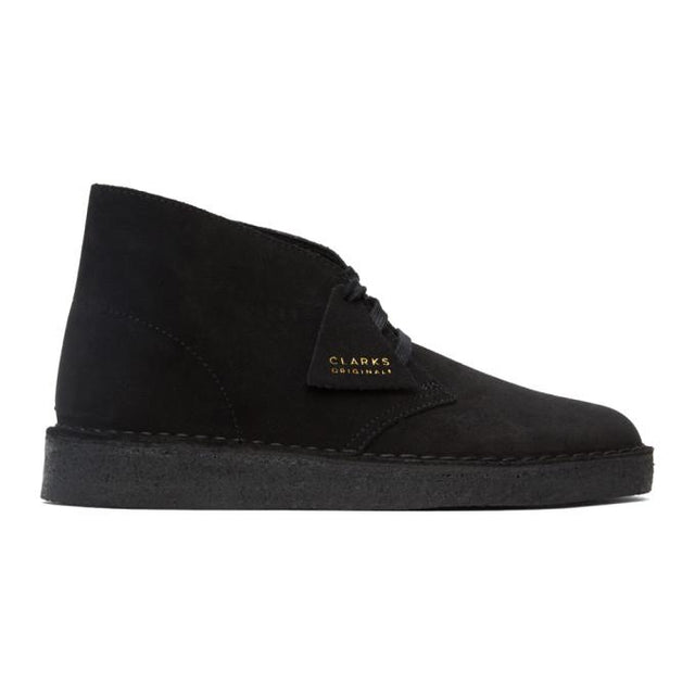 Clarks Originals Black Suede Coal Desert Boots