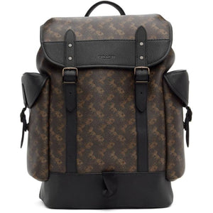 coach backpack horse and carriage Coach 1941 Brown and Black Horse and Carriage Hitch Backpack – BlackSkinny
