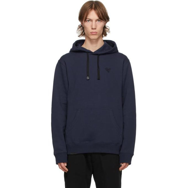 Coach 1941 Navy Fleece Essential Hoodie