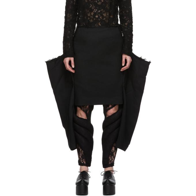 Comme des Garcons Black Legs Skirt