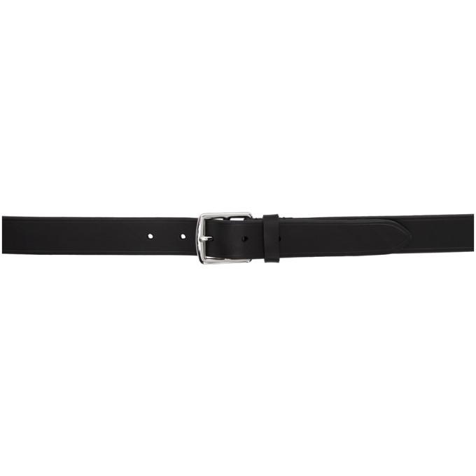 Comme des Garcons Homme Black Leather Belt