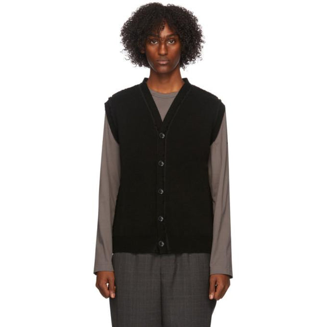 Comme des Garcons Homme Deux Black Lochaven Of Scotland Edition Vest